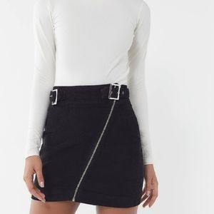 Urban Outfitters Harmony Corduroy Zip-front Skirt Sz S